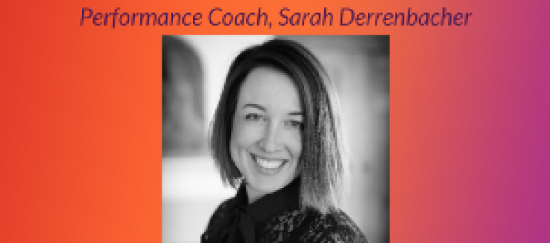 Enter the Zone: How Athletes Get In The Zone – An Interview with Sarah Derrenbacher